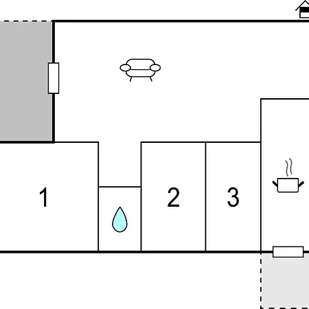 Three-bedroom In Rosa Te Apartman *